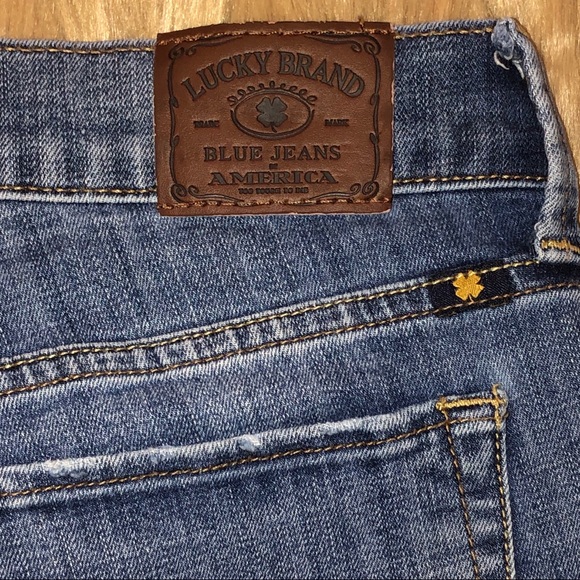 LUCKY JEANS—WOMEN’S “SWEET CROP” MEDIUM WASH—ANKLE CROP!! EUC, GREAT CONDITION!! - Picture 10 of 13